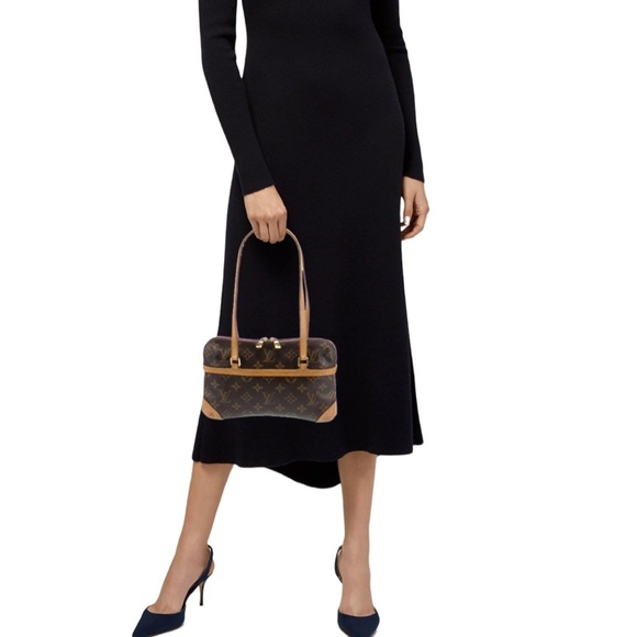 Louis Vuitton Authentic Vintage Mini Coussin Monogram Canvas Shoulder Bag RARE - Picture 2 of 16